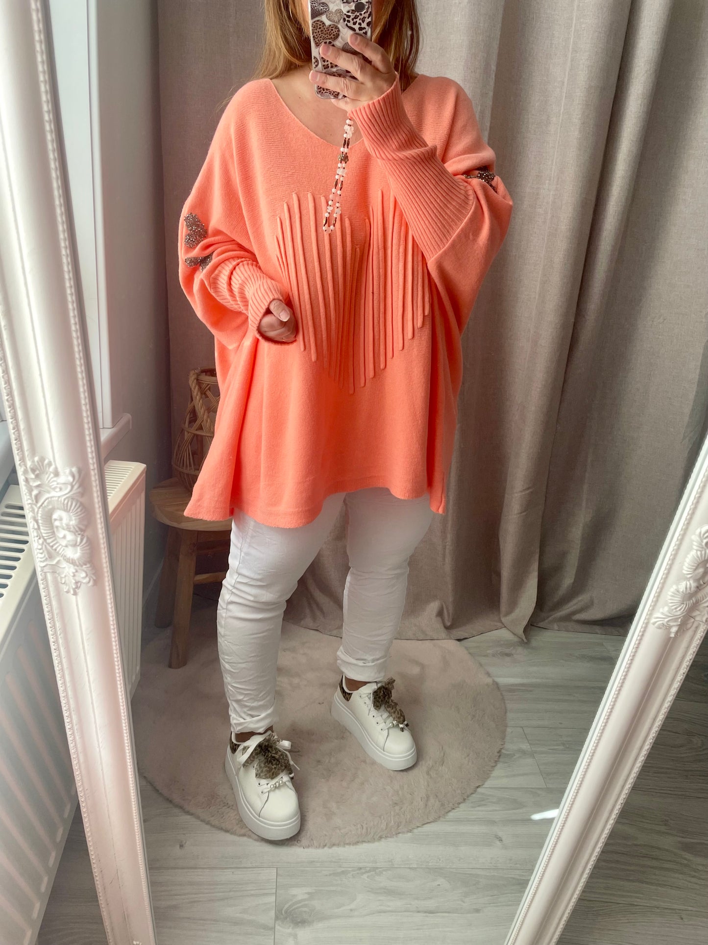 Pull Lovely Corail